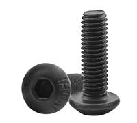 KSeSii Lot de 2 à 50 vis à tête cylindrique à six pans creux en acier au carbone 12.9, M2, M2.5, M3, M4, M5, M6, M8, for moto(3mm,M3 50pcs)