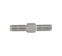 KSeSii M4 304 Acier Inoxydable Main Gauche Et Droite Double Fin Filetage Serré Réglable Poussoir Goujon Vis Boulons(M4 x 30mm-1pcs)
