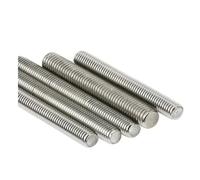 KSeSii Tige filetée en acier inoxydable, lot de 2 à 5 tiges filetées M3 M4 M5 M6 M8(100MM 5PCS_M8)