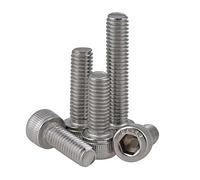 KSeSii Vis à tête hexagonale filetée à gauche, en acier inoxydable 304, filetage inversé, boulons à dent gauche M4 M5, 1 à 5 pièces(5pcs,M4x20)