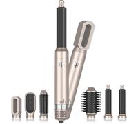 KSFAL-6 En 1 Brosse Soufflante Air Styler,Auto Hair Wrap Seche Cheveux Boucler,Brosse Lissante Pour Cheveux,Sécher,Volumateur,Lisser,Magic Twist Brosse Thermique Chauffante Brushing