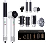 Ksfal-Air Styler 7 In 1 Airbrush Blower Brush Airstyler 110000 Tr/Mim Hair Dryer With Blower Brush Ion Dryer Hair Dryer Diffuser Loop Arricciacapelli Ad Aria Light