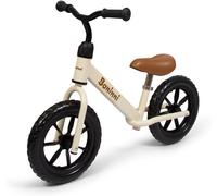 Ksfal-Draisienne Enfants Ultra Légère Sans Pédales 2-5 Ans,Vélo D'équilibre Hauteur Réglable,Supporte Jusqu'à 50 Kg-Durable-Vélo Bébé Pour Garçons Et Filles-Lola Beige Noir