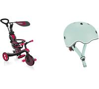 Ksfal-Explorer Trike 4 En 1-Tricycle Évolutif&draisienne Pour Les Tout-Petits Âgés De 10m+ À 5 Ans +,Rouge&casque De Protection-(Xxs/Xs) 45-51 Cm-Go-Up-Vert Menthe