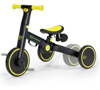 Ksfal-Kinderkraft 4trike Tricycle 3en1,Tricycle Pliable,Vélo Sans Pédales,Vélo Bébé,Mini Draisienne,Trotteur,Selle Réglable,Trois Roues,De 12 Mois À Environ 5 Ans,25kg,Noir