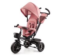 Ksfal-Kinderkraft Aveo Tricycle Bébé,Draisienne,Trike Bebe,Velo Poussette Évolutif,Enfant 5 Ans,De 9 Mois,Pliable,Facile À Plier,Accessoires Pratiques,Rosa