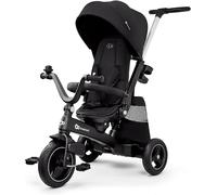 Ksfal-Kinderkraft Easytwist Tricycle Pour Enfant Avec Accessoires,Fenêtre De Toit,Sangles De Sécurité,Rotation À 360 °,Roue Libre,Barre De Poussée,Convient Aux Enfants De 9 Mois À 5 Ans,Noir