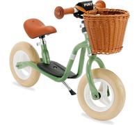 KSFAL-Lr M ClassicDraisienne Dès 2 AnsJouet Enfants 2 AnsTrottinette Avec Repose-PiedsVéhicule Rétro ClassiqueVélo Équilibre Avec Panier Et BéquilleGuidon Et Selle Réglables