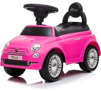 KSFAL-Porteur Enfant À Partir De L'Âge De 12 Mois Fiat Voiturette,Interactive Avec Klaxon Et Sons De Moteur Push Car (Rose)