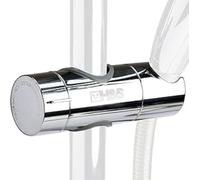 Ksfal-Support Universel Pour Tête De Douche-Support Ajustable Chromé Pour Pommeau Facile À Installer-Attache De Remplacement Pour Barre Coulissante-Fixation Douchette