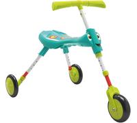Ksfal-The Bugs Tricycle Bébé Xl¿3 Roues Réglable En Hauteur¿Dès 2 Ans¿Pliable En 3 Clics¿Roues Xl Silencieuses¿Pour Intérieur/Extérieur¿Bleu Vert