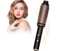 KSFAL-Thermal Brush 38Mm,Céramique Tourmaline Ionique Réglable Fer À Friser,Brosse Soufflante One-Step Brosse Ronde,Brosse À Friser Brosse Lissante,290-450¿ Température Réglable,Pas Un Sèche-Cheveux