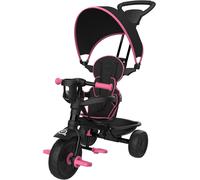 Ksfal-Toys-709-Tricycle 4 En 1 Plus Deluxe,Crépuscule Rose,Tricycle Évolutif Et Réglable Pour Enfants De 10 À 36 Mois-Rose