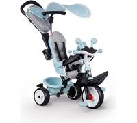 Ksfal-Tricycle Baby Driver Plus Bleu-Vélo Evolutif Enfant Dès 10 Mois-Roues Silencieuses-Frein De Parking-741500