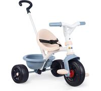 KSFAL-Tricycle Be Fun Bleu-Canne Parentale Réglable Jusqu'À 95 Cms Et Amovible-Ceinture De Sécurité-A Partir De 15 Mois-Fabrication Espagnole
