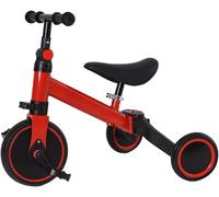 KSFAL-Tricycles 3 En 1 Multifonction Pour Enfants De 1 À 5 Ans,Tricycle,Chariot D'Équilibre,Marche Et Hauteur D'Assise Réglable