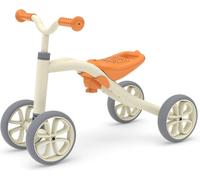 Ksfal-Trotteur Bebe 4 Roues Quadie-Porteur Avec Siège Réglable Sans Utiliser D'outils Et 4 Roues Silencieuses,Pour Les Enfants De 1 À 3 Ans,Gris