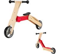 KSFAL-Trottinette D¿ Équilibre 2 En 1,Draisienne En Bois Pour Enfants Avec Capacité De Charge De 50Kg,Scooter Pour Enfants 3+Ans,Poignée À 135° Et Roues Antidérapantes