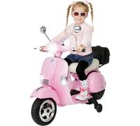 KSFAL-Vespa Px150 Scooter Électrique Enfants-Sous Licence-2X18 Watt Moteur-Véhicule Électrique Enfants-Scooter (Rose)