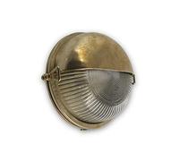 KsH and Co Athanasia Hublot rond en laiton massif moulé sous pression avec vis à oreilles