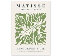 KSHAO ATHQW Affiche Henri Matisse célèbres « The Paris » - Art mural - Impression surréalisme - Peinture sur toile rétro - Pour décoration de salon - 40 x 60 cm - Sans cadre