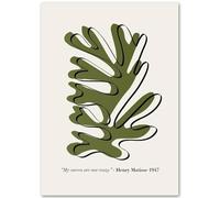 KSHAO ATHQW Affiches Matisse《Mes curiosités ne sont pas folles》Art mural Surréalisme Impression Matisse Peinture Sur Toile Photo Rétro Pour Décor De Salon 40x60cm SANS Cadre