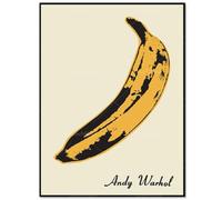 KSHAO ATHQW Andy Warhol Poster « Banane » - Décoration murale - Impression sur toile pour salon et chambre à coucher - Sans cadre