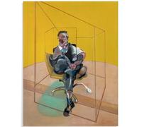 KSHAO ATHQW Célèbre Francis Bacon Affiche 《Portrait Personnages》Art Mural Francis Bacon Peinture sur Toile Francis Bacon Impressions pour Décors D’intérieur Photos 40x60cm sans Cadre