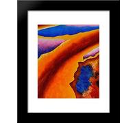 KSHAO ATHQW Célèbre Georgia O’Keeffe Affiches Une Seule Toile Art Mural Rétro Exposition Peinture Georgia O’Keeffe Impressions pour Décor Intérieur Photo 30x40cmx1 sans Cadre