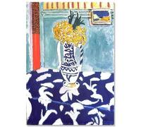 KSHAO ATHQW célèbre Henri Wall Art Matisse Vase Posters Henri Matisse Impressions Style Bohème Peinture sur toile Salon Décor Photo 15x20cm SANS cadre
