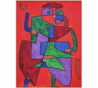KSHAO ATHQW Célèbre Paul Klee Wall Art 《Umping Jack》Affiches Paul Klee Esthétisme Impressions Paul Klee Peinture sur Toile pour la décoration intérieure Photos 30x50cm sans Cadre