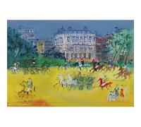 KSHAO ATHQW célèbre Raoul Dufy Affiche Cheval Courant Art Mural Raoul Dufy Impressions Abstrait Peinture Sur Toile Photo Nordique Pour Salon Décor 50x35cmx1 Sans Cadre