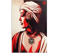KSHAO ATHQW célèbre Shepard Fairey Affiche Harmonie Exposition Art Mural Rétro Peinture sur Toile Obéir Impression pour Salon Décor Photo 15x20cmx1 sans Cadre