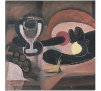 KSHAO ATHQW Célèbres Georges Braque Affiches Nature Mott Wall Art Rétro Impressions Georges Braque Peinture sur Toile pour la décoration intérieure Moderne Photos 15x15cmx1 sans Cadre