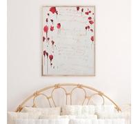KSHAO ATHQW Cy Twombly Affiche Couronnement de Sésostris Art Mural Cy Twombly Impression Exposition Peinture sur Toile pour Salon Décor Photo 10x20cmx1 sans Cadre