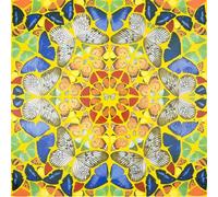 KSHAO ATHQW Damien Hirst Affiche Damien Hirst Art Mural Couleur Toile Peinture Impressions Modernes pour Salon Maison Photos Décoration 15x15cmx1 sans Cadre