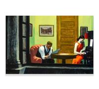 KSHAO ATHQW Edward Hopper Affiche 《Chambre à New York》 Art Mural Edward Hopper Peinture sur Toile Impressions Modernes pour Salon Maison Photos Décoration 50x70cm sans Cadre