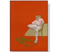 KSHAO ATHQW Francis Bacon Wall Art 《Triptyque 1983》Affiche Francis Bacon Peinture sur Toile Impressions Modernes pour Salon Maison Photos Décoration 30x50cm sans Cadre