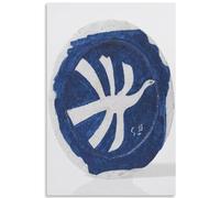KSHAO ATHQW Georges Braque Affiche 《L’Oiseau Blanc》Art Mural Georges Braque Peinture sur Toile Georges Braque Impressions pour Décoration Intérieure Photos 40x65cm sans Cadre