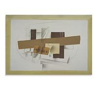 KSHAO ATHQW Georges Braque Affiche Nature Morte Art Mural Georges Braque Peinture sur Toile Impressions Modernes pour Salon Maison Photos Décoration 20x30cmx1 sans Cadre