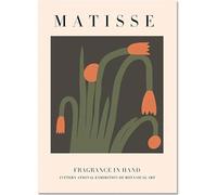KSHAO ATHQW Henri Matisse Affiches Abstrait Géométrie Art mural Style bohème Peinture sur toile Henri Matisse Impressions Salon Décor Photo 15x20cm SANS cadre