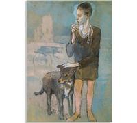 KSHAO ATHQW Pablo Picasso Affiche Femme Et GOG Art Mural Minimaliste Noir Blanc Toile Peinture Pablo Picasso Impressions pour Décor Intérieur Photo 40x60cm sans Cadre