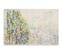 KSHAO ATHQW Paul Signac Affiche Albertina Musée Art Mural Paul Signac Peinture sur Toile Paul Signac Impressions Paul Signac Photo pour Décoration Intérieure 40x60cm sans Cadre