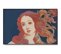KSHAO ATHQW Poster célèbre Andy Warhol « Naissance de Vénus » Andy Warhol Art mural Andy Warhol Impressions Andy Warhol Toile pour décoration d'intérieur Image 60 x 60 cm Sans cadre