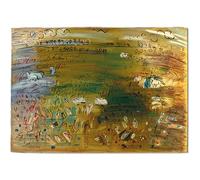 KSHAO ATHQW Raoul Dufy Poster The Great Wheat Field Wall Art Raoul Dufy Impression sur toile abstraite Peinture nordique pour décoration de salon 50 x 35 cm x 1 sans cadre