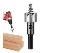 KSHSAA Coupe-Trou en Acier, kit de scie Cloche HSS | Ouvre-scie Cloche en Acier HSS Haute Vitesse - Kit de Coupe de scie Cloche à Coupe Rapide pour Le cuivre, Le Bois, Le Fer et l'aluminium