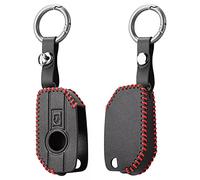 KSHSAA Housse de protection en cuir pour moto Fob Shell Keychain Fit pour BMW R1250GS R1200GS F750GS F850GS F900R R1200RS C400gt K1600GT R1200RT F900XR K1600B ADV LC ADV