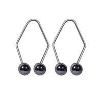 KSHSAA Lot de 2 ou 16 pièces pour faire des fossettes pour joues, perles pour le visage, facile à porter, pour un beau sourire, un exercice de beauté du visage