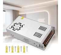 KSIBNW Alimentation 12V 40A Transformateur 480W, Commutation Alimentation AC 110V/220V à DC 12V 40A 480W Adaptateur Convertisseur de Commutation LED Driver Transfo pour LED Bande Ruban