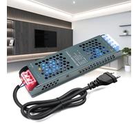 KSIBNW Transformateur 220V 24V 200W 8,3A LED Transfo avec Prise, Extra Fin Driver Adaptateur Alimentation 220V AC à 24V DC Adapter Constante Alimentation Basse Tension pour LED Bande Lumineuse